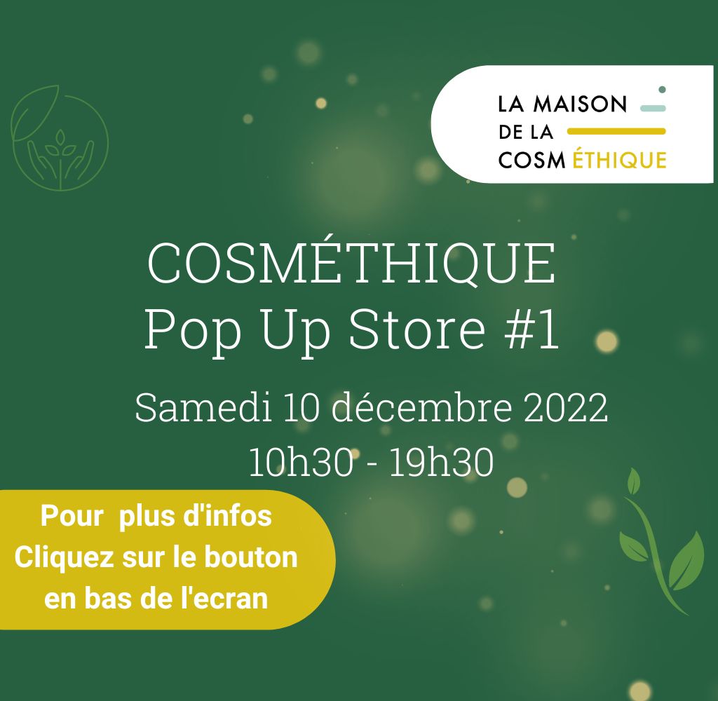 Pop UP Store au 8 rue Pétion Paris, de 10 h à 20 h.