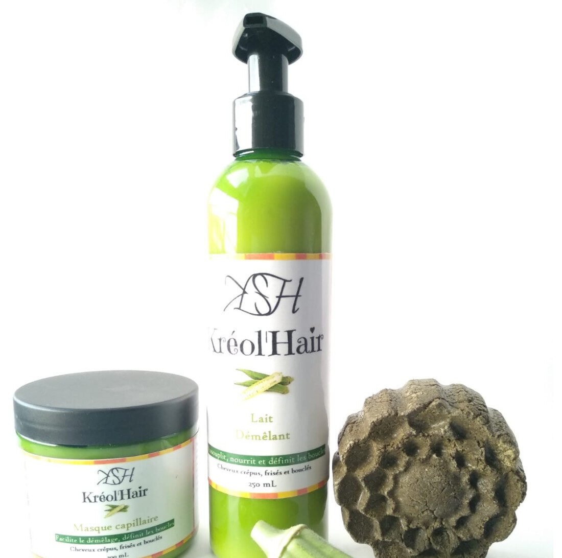 KREOL’ HAIR : démêlage en douceur et pousse des cheveux garantis.